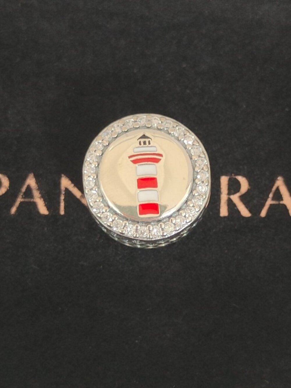 Pandora Hilton Head Charm Bead Pendant S925 Silver with box